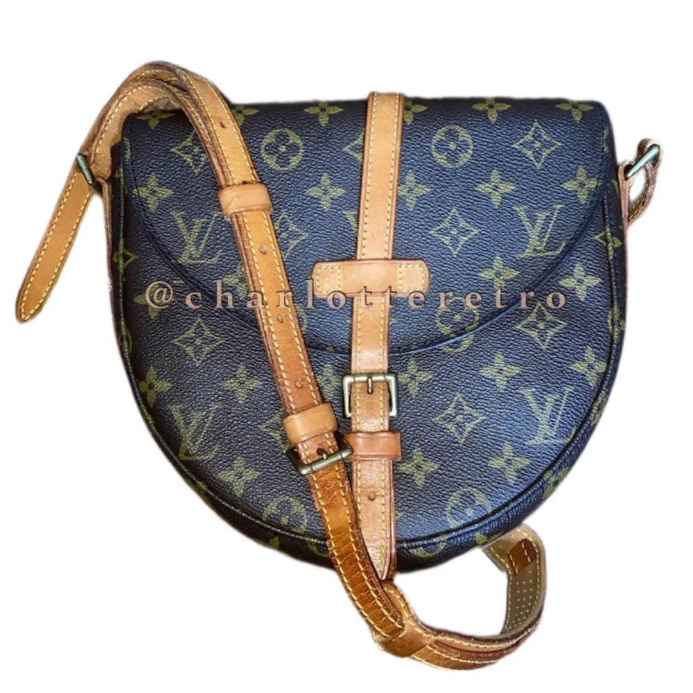 90s vtg Louis Vuitton Chantilly Crossbody • France - Picture 5 of 15